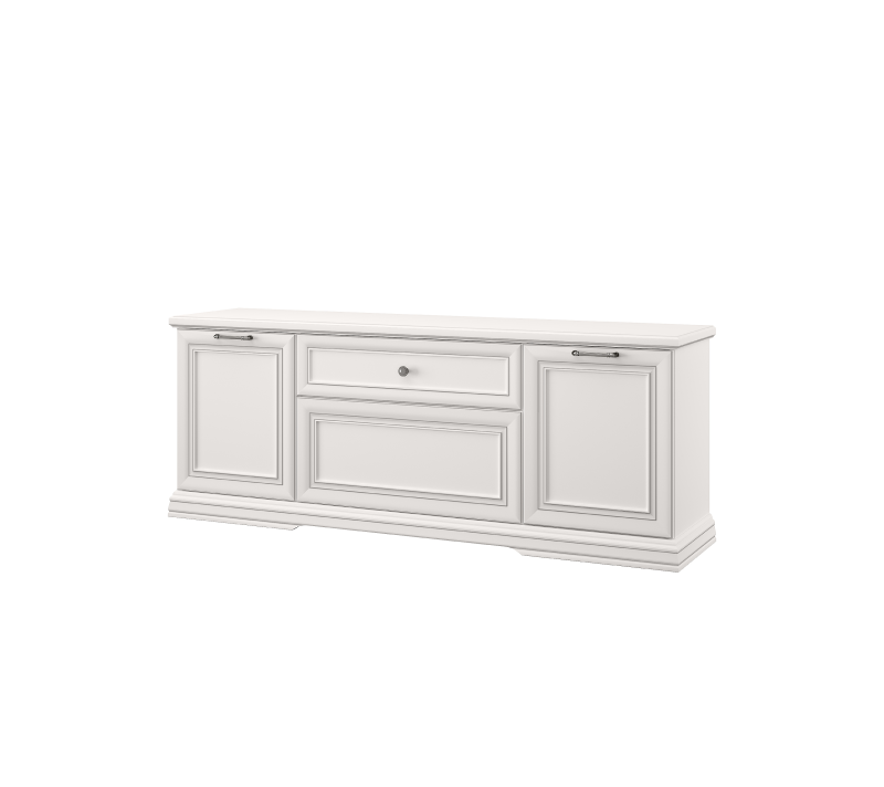  Тумба под телевизор Севилла белый RTV 3D1S