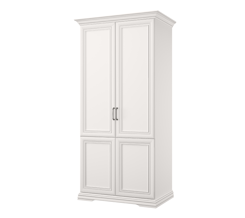  Шкаф Севилла белый 2DG
