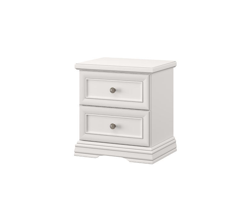  Тумба прикроватная Севилла белый 2S